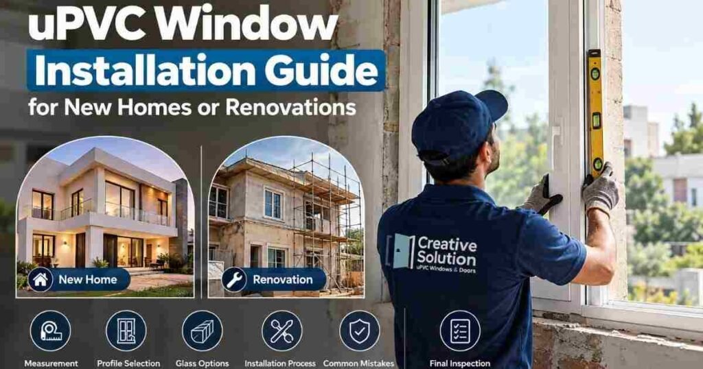 uPVC Window Installation Guide for New Homes or Renovations