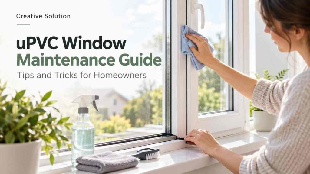 uPVC Window Maintenance Guide-50kb